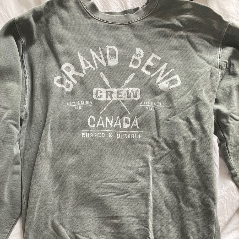 Green Grand Bend Vintage Crew Neck